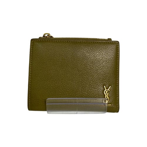 【高雄大立店】SAINT LAURENT/對折錢包//BND635265.0521