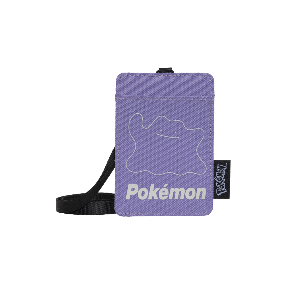 【OUTDOOR】寶可夢Pokemon-夜光百變怪票卡證件套-紫色 ODGO23Q13PL