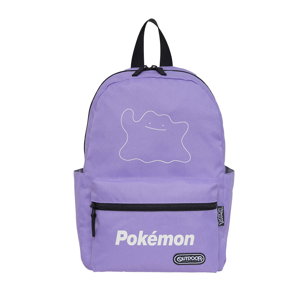 【OUTDOOR】寶可夢Pokemon-夜光百變怪後背包-紫色 ODGO23Q01PL