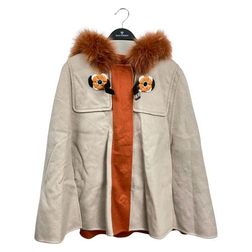 【高雄大遠百店】FENDI/斗篷/38/FF8325 W1D