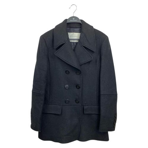 【高雄大遠百店】ZARA/Pea coat翻領雙排釦大衣/XS/