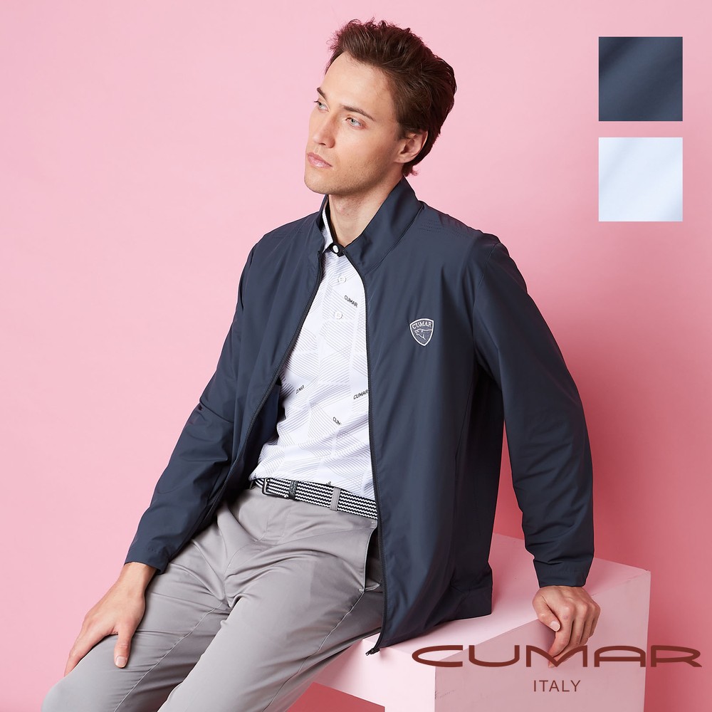 CUMAR 男裝春夏立領沖孔薄外套 / 258902
