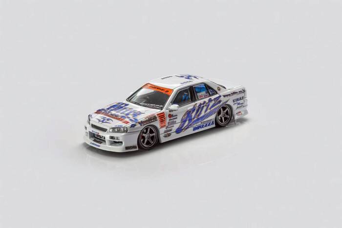 Mortal 1/64 日產 NISSAN D1GP BLITZ-ER34 04樣式_1