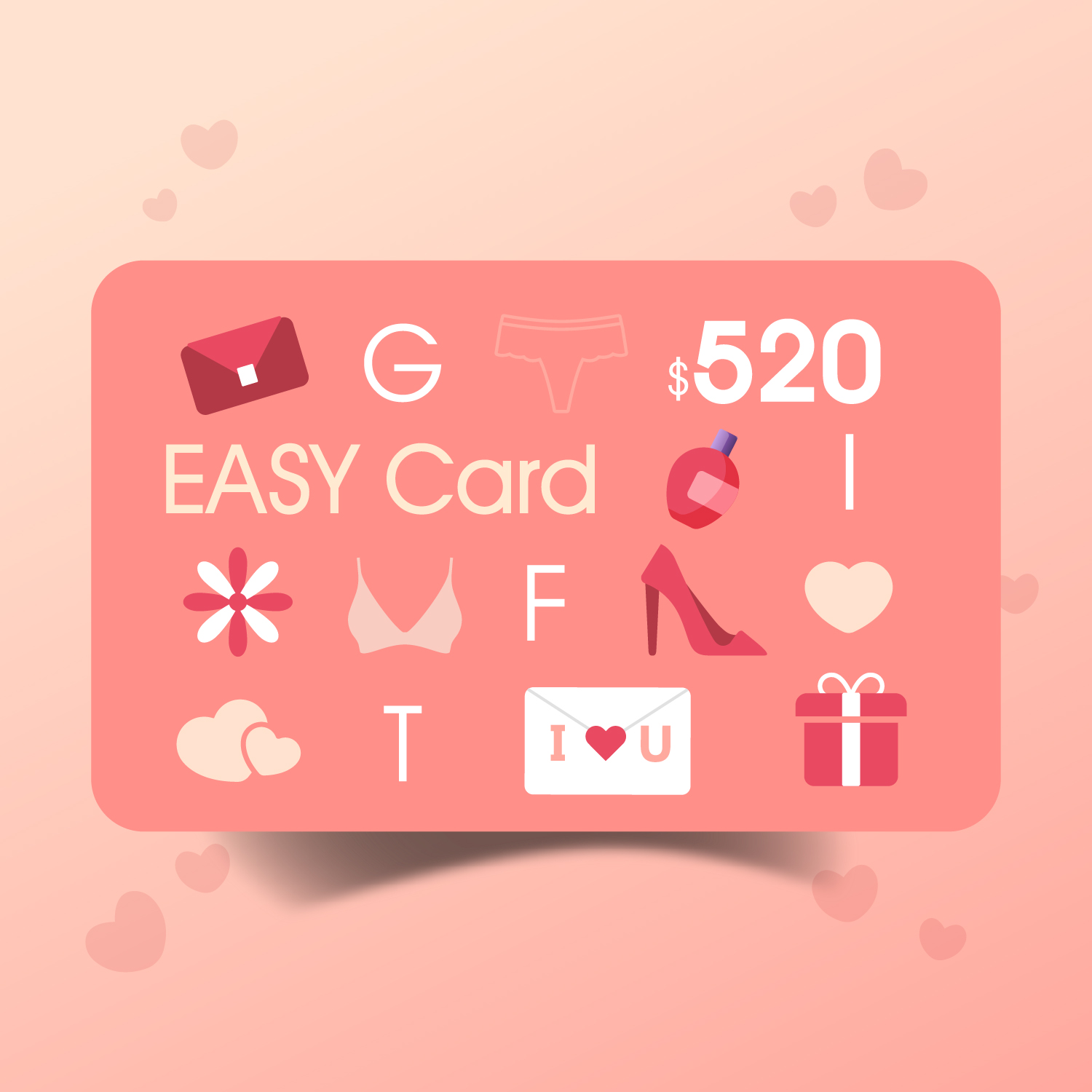 [EASY SHOP官網限定] EASY Card電子禮物卡-520(限量發行)_0