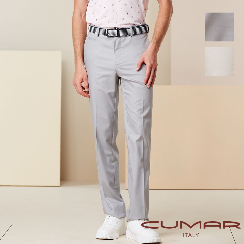 CUMAR 男裝春夏竹纖維平面休閒褲 / 258115