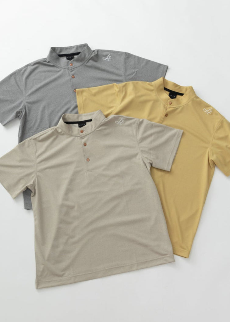【HERG1】 TBOX STAND COLLOR POLO_MEN GM24PE15