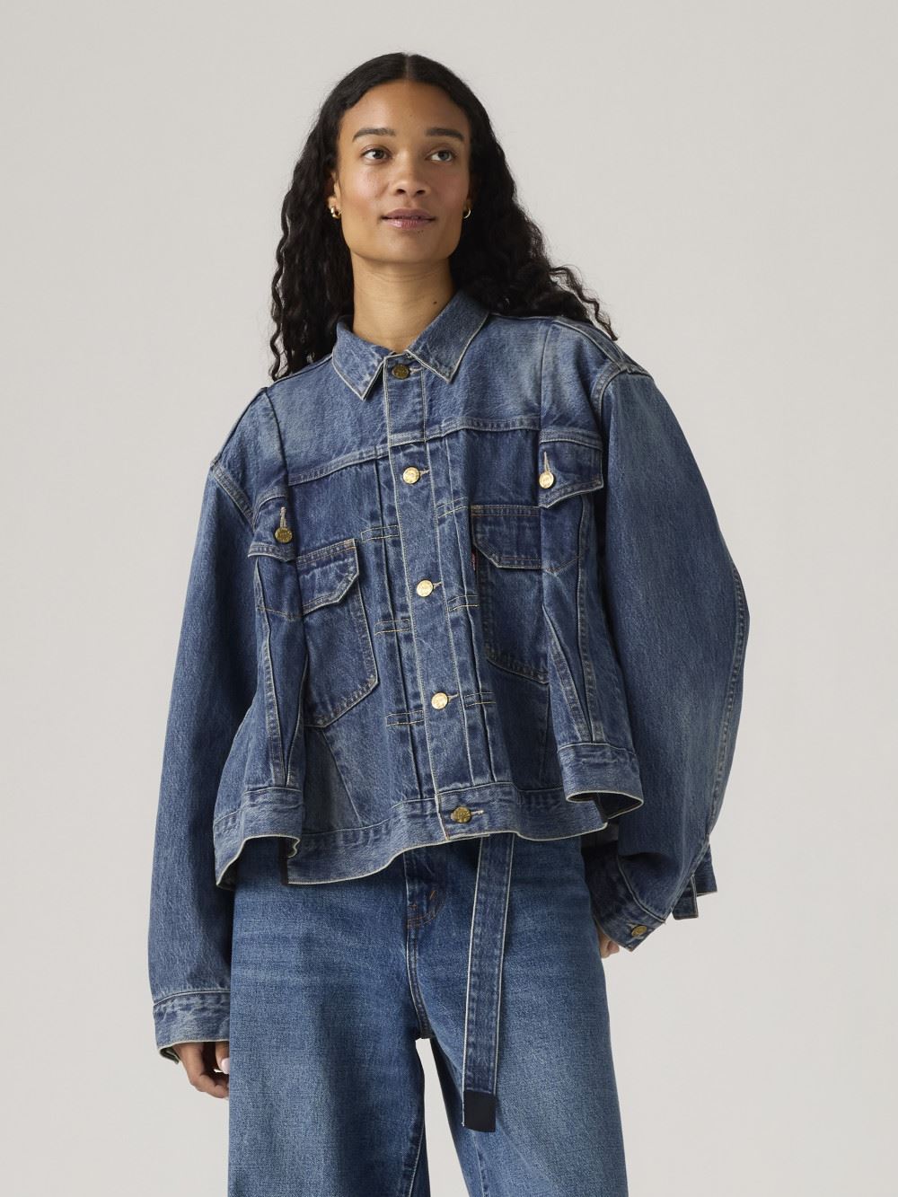 Levi’s® X Sacai  TYPE I II III 解構重組丹寧牛仔外套 人氣新品