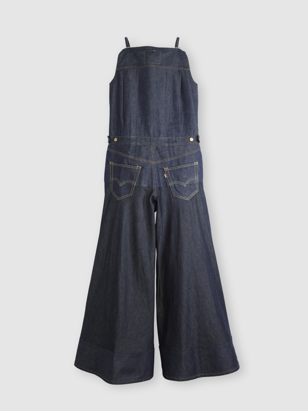 Levi’s® X Sacai  連身丹寧牛仔喇叭寬褲  人氣新品_6