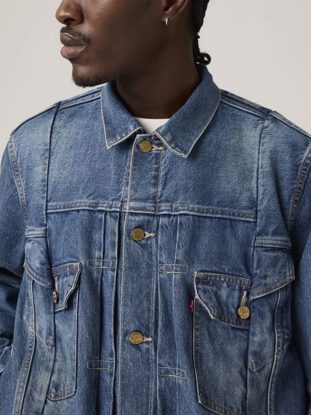 Levi’s® X Sacai  TYPE I II III 解構重組丹寧牛仔外套 人氣新品_5