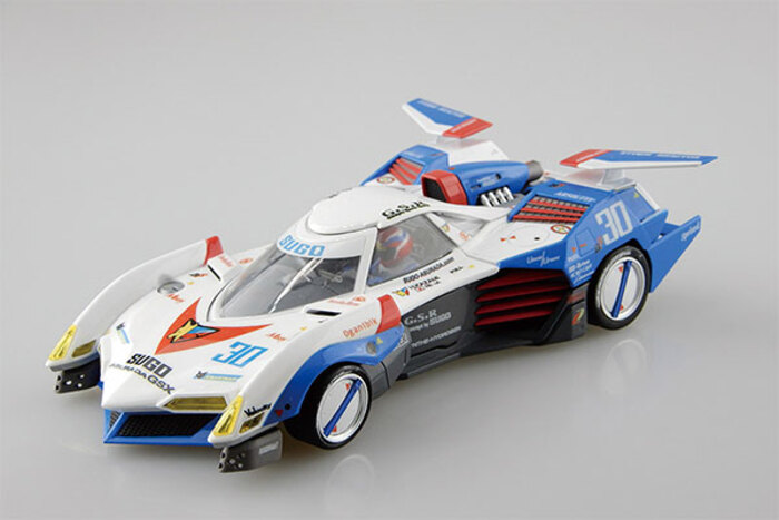 [再販] AOSHIMA 青島 1/24 閃電霹靂車 #20 菅生車隊 阿斯拉 G.S.X 組裝模型_0