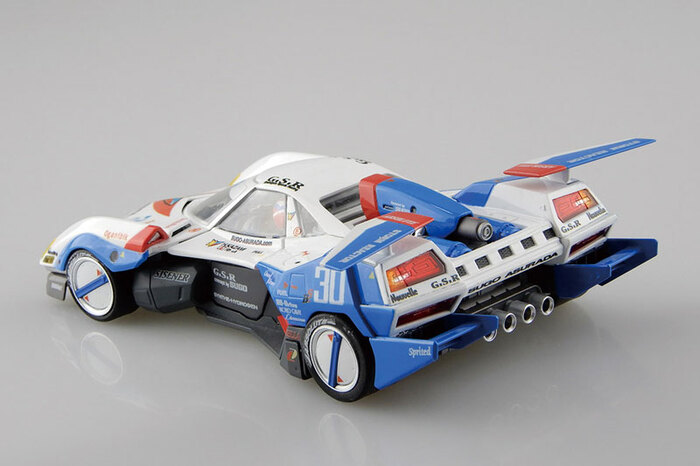 [再販] AOSHIMA 青島 1/24 閃電霹靂車 #20 菅生車隊 阿斯拉 G.S.X 組裝模型_1