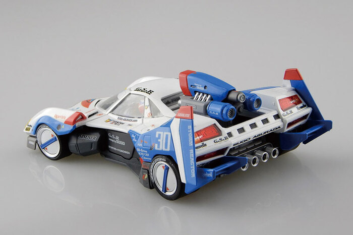 [再販] AOSHIMA 青島 1/24 閃電霹靂車 #20 菅生車隊 阿斯拉 G.S.X 組裝模型_2