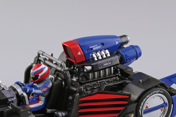 [再販] AOSHIMA 青島 1/24 閃電霹靂車 #20 菅生車隊 阿斯拉 G.S.X 組裝模型_7