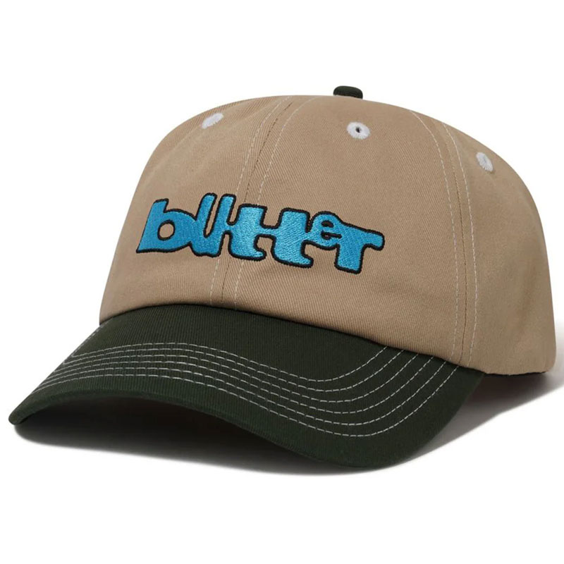 BUTTER GOODS BG251E12612F WARPED 6 PANEL CAP 老帽 / 棒球帽 (卡其色)_0