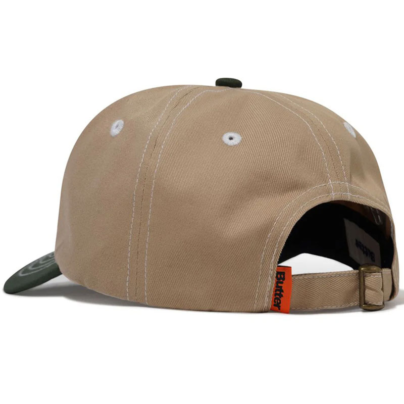 BUTTER GOODS BG251E12612F WARPED 6 PANEL CAP 老帽 / 棒球帽 (卡其色)_1