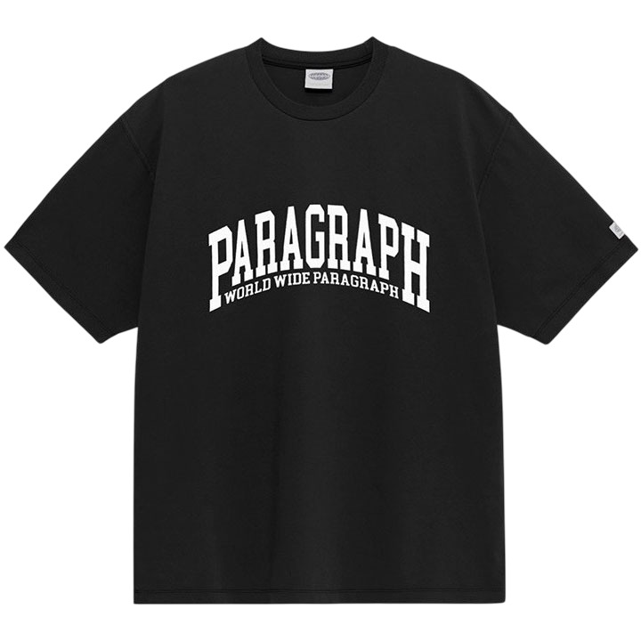 【PARAGRAPH】S13 NO.50 ARCH LOGO 短T (BLACK 黑色)_0