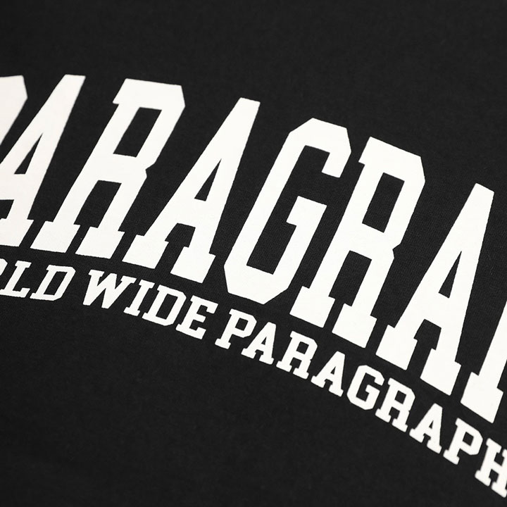 【PARAGRAPH】S13 NO.50 ARCH LOGO 短T (BLACK 黑色)_1