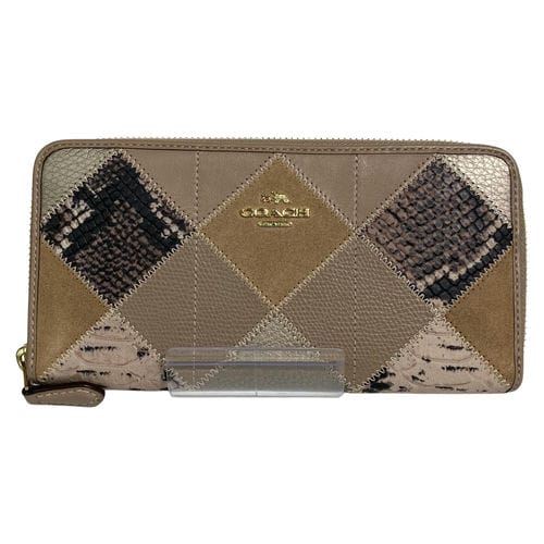 【高雄大立店】COACH/長夾錢包//F54021