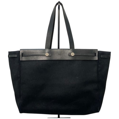 【忠孝敦化收購專門店】HERMES/托特包//SQUARE F 2002