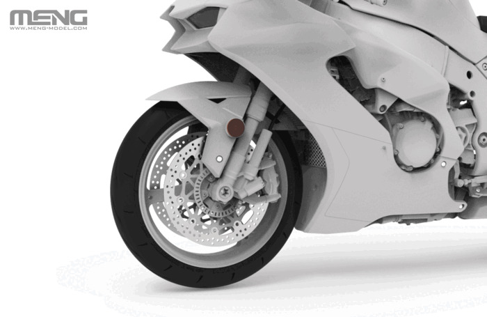 MENG 1/9 川崎Ninja ZX-10R 組裝模型