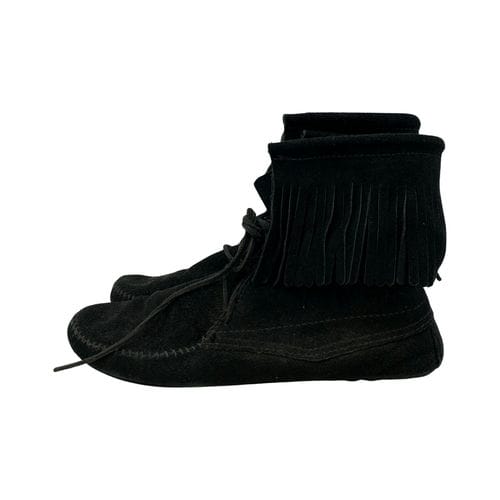 【南港店】MINNETONKA/牛仔靴/US9/151427 012 3