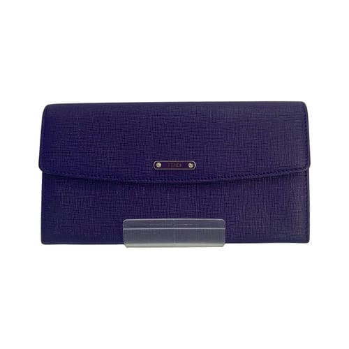 【環球屏東店】FENDI/長夾錢包//