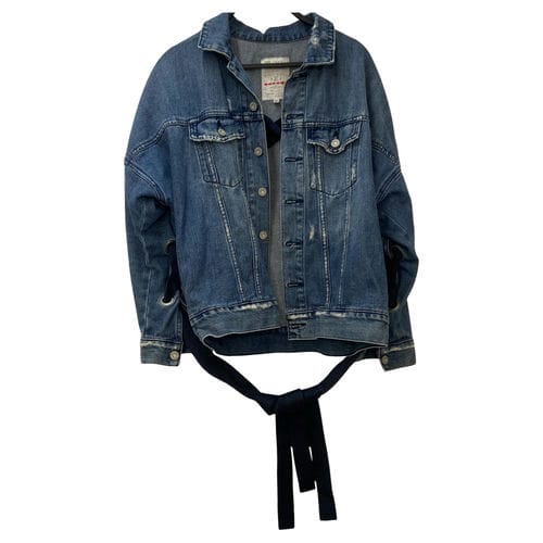 【忠孝敦化收購專門店】MOUSSY/牛仔外套/FREE/024BS111-0001
