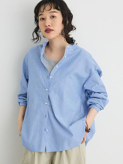 背後層次感荷葉設計襯衫(0P000168000) - CRAFT STANDARD BOUTIQUE
