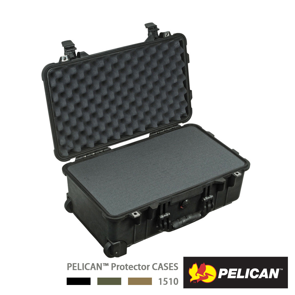 【PELICAN】1510 含輪座/泡棉氣密箱 公司貨_2