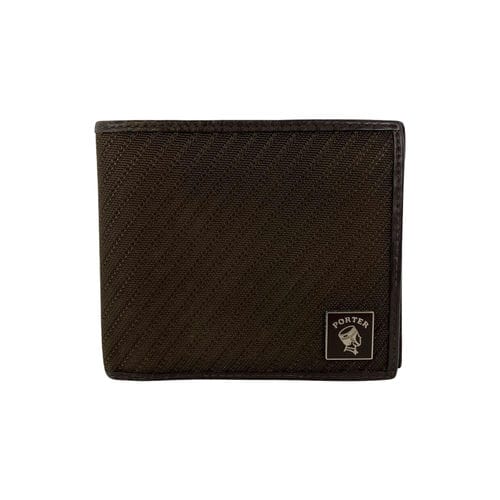 【環球桃園A8店】PORTER INTERNATIONAL(TAIWAN)/對折錢包//