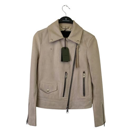 【徐匯廣場店】ALLSAINTS/皮革外套/6/wl048t