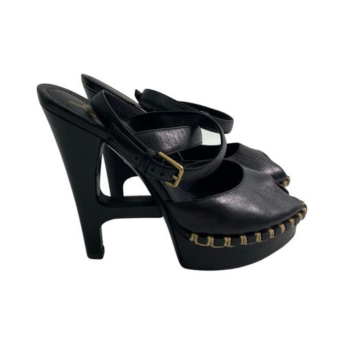 【汐止遠雄店】YVES SAINT LAURENT/淺口皮鞋/361/2/