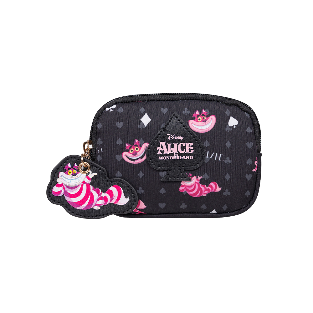 【DISNEY】妙妙貓-雙層零錢包-黑 PTD23-F7-22BK_1