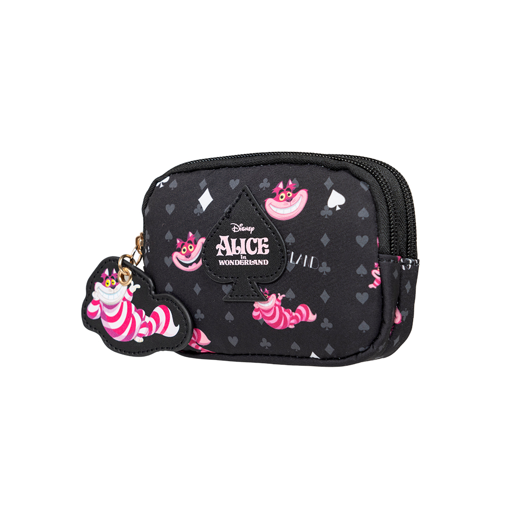 【DISNEY】妙妙貓-雙層零錢包-黑 PTD23-F7-22BK_2