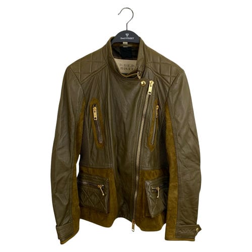 【台中廣三SOGO店】BURBERRY BRIT/騎士夾克/40/3991206
