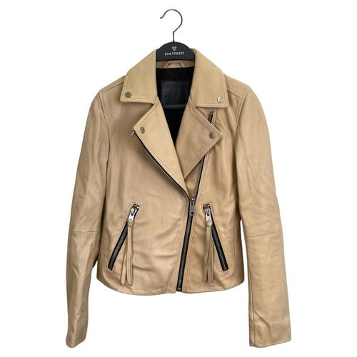 【台中廣三SOGO店】ALLSAINTS/皮革外套/其他/WL158T