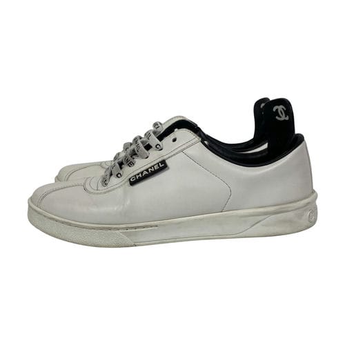 【台中廣三SOGO店】CHANEL/低筒運動休閒鞋/37/G34085