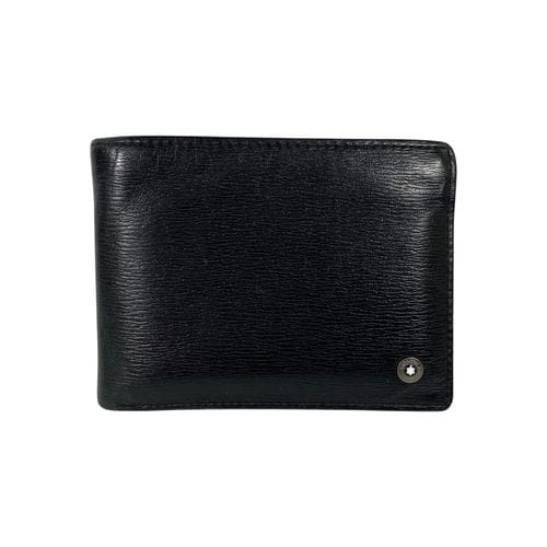 【環球板橋車站店】MONTBLANC/對折錢包//