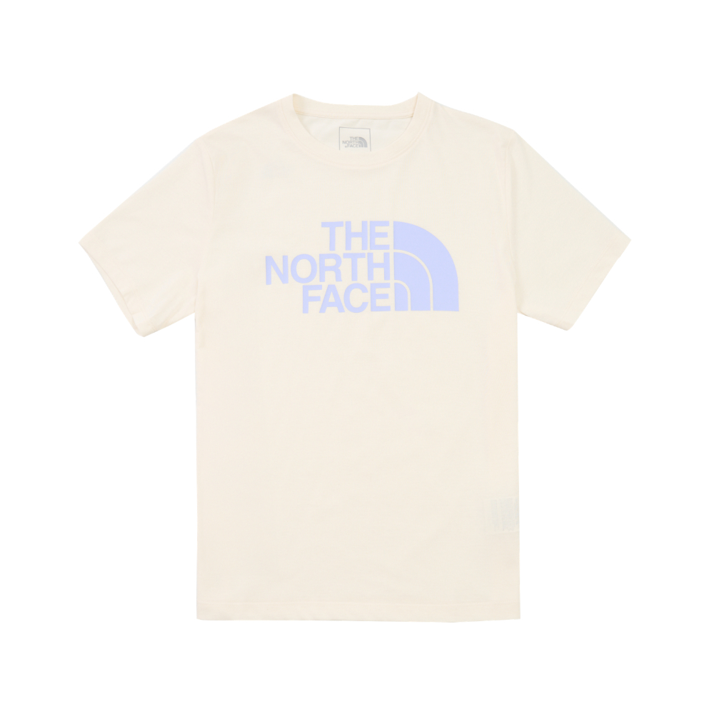 The North Face北面女款米白色吸濕排汗短袖T恤｜8CK9QLI_1