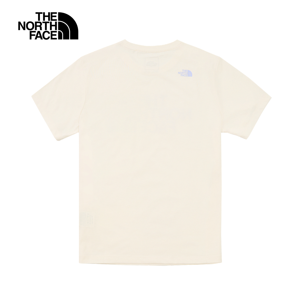 The North Face北面女款米白色吸濕排汗短袖T恤｜8CK9QLI_2