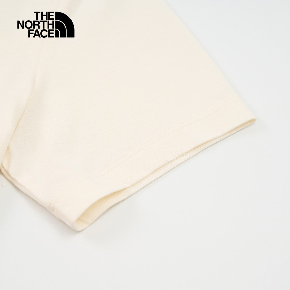 The North Face北面女款米白色吸濕排汗短袖T恤｜8CK9QLI_6