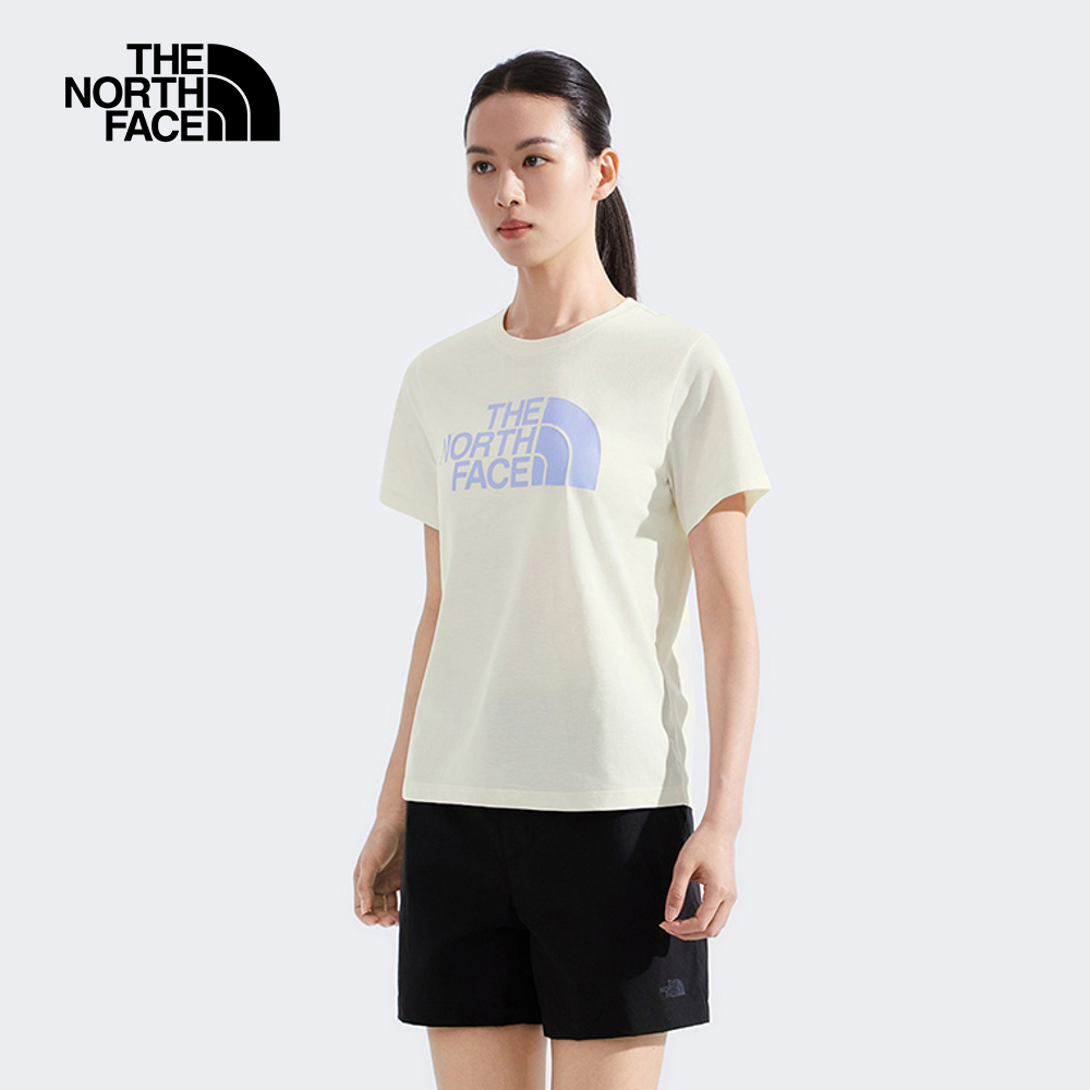 The North Face北面女款米白色吸濕排汗短袖T恤｜8CK9QLI_7