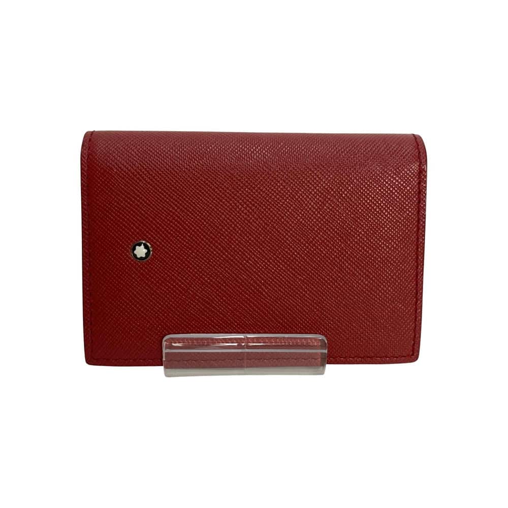 【微風南山店】MONTBLANC/對折錢包//