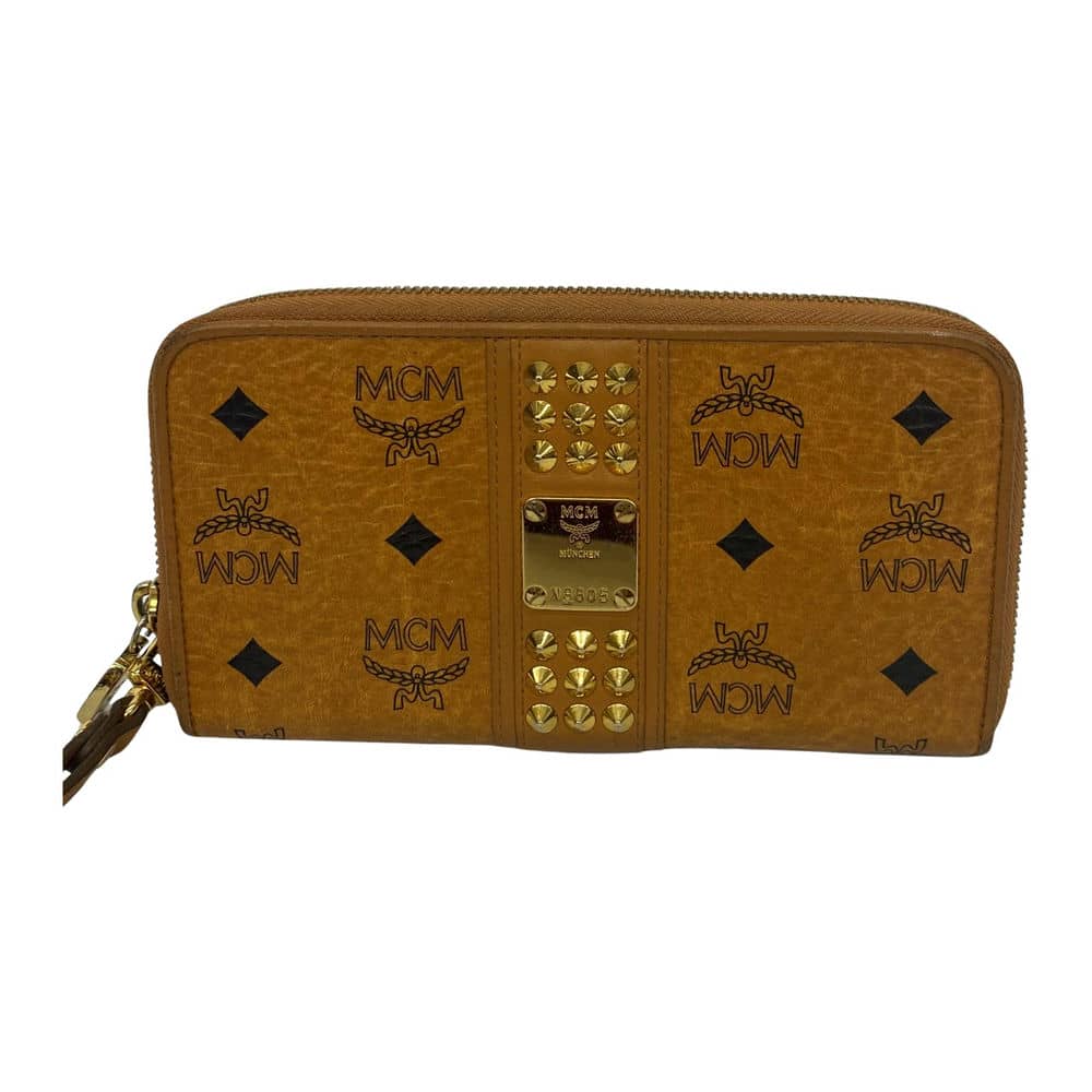 【桃園統領店】MCM/長夾錢包//