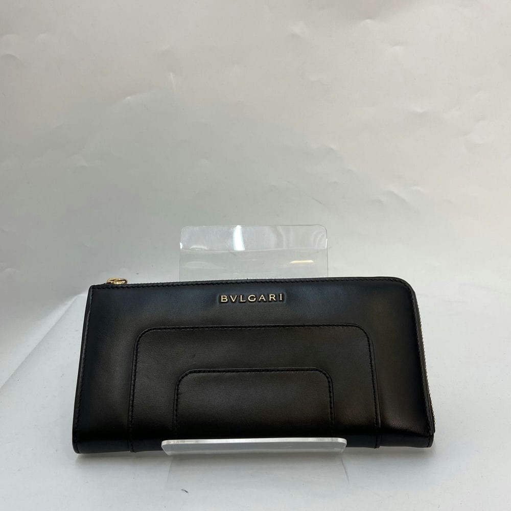 【忠孝敦化收購專門店】BVLGARI/長夾錢包//