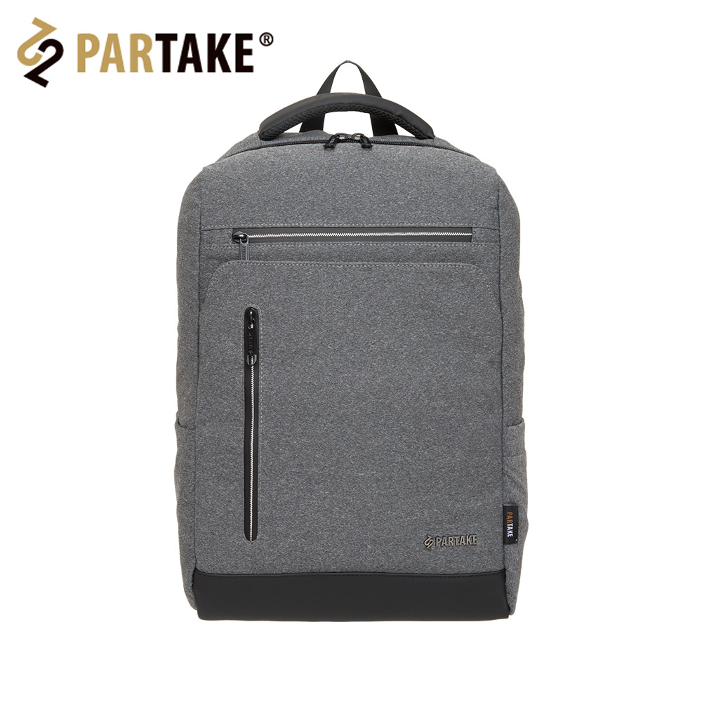 【618賺翻天-閃購1折起】網路限定-PARTAKE  F6-韓版15.6＂後背包-麻灰 PT21-F6-86GY_1