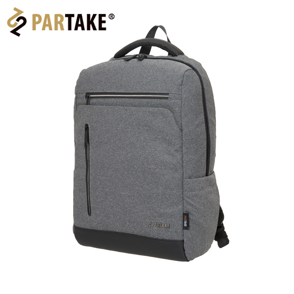 【618賺翻天-閃購1折起】網路限定-PARTAKE  F6-韓版15.6＂後背包-麻灰 PT21-F6-86GY_2