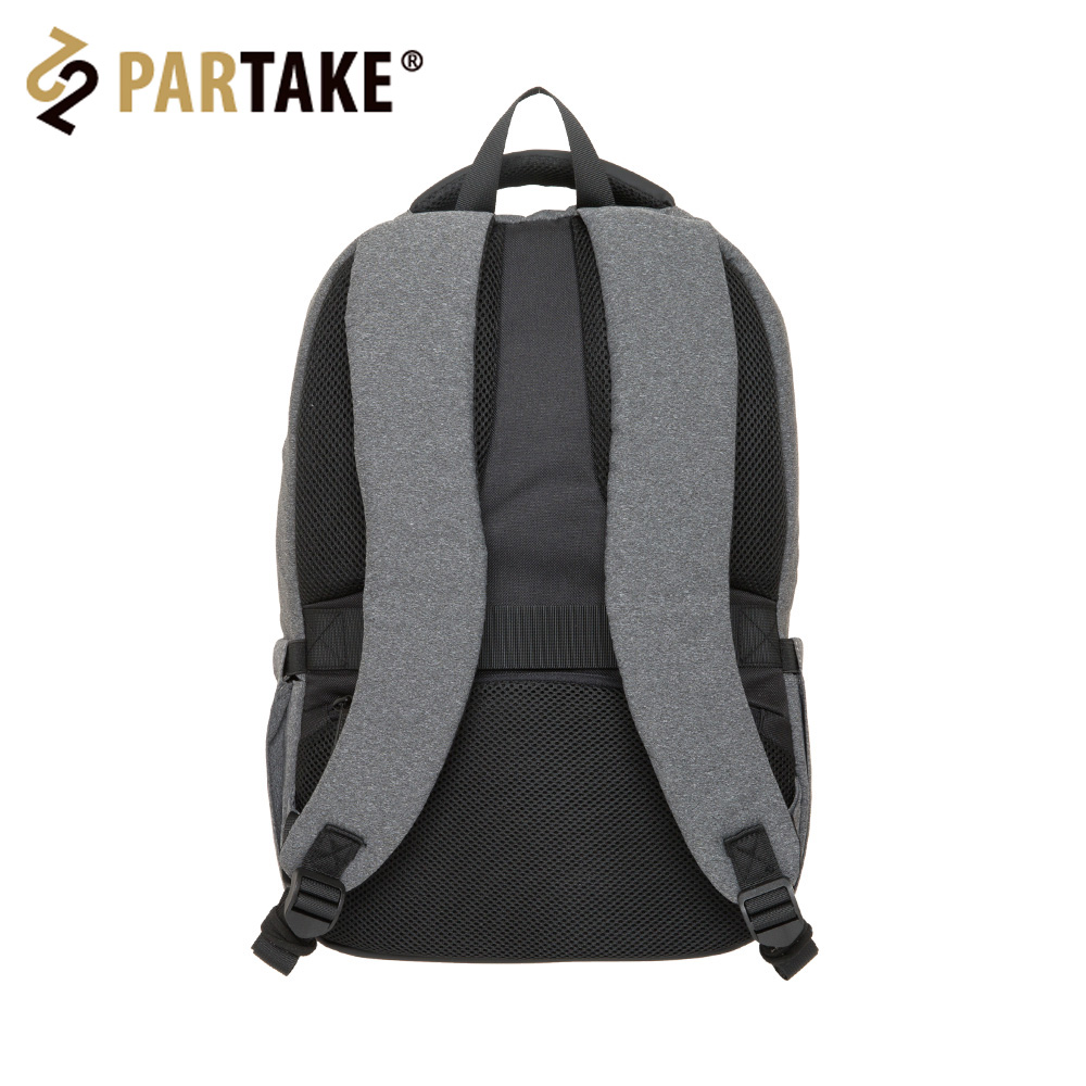 【618賺翻天-閃購1折起】網路限定-PARTAKE  F6-韓版15.6＂後背包-麻灰 PT21-F6-86GY_4
