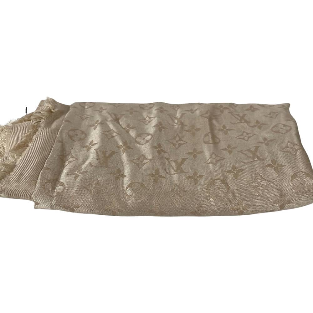 【環球板橋車站店】LOUIS VUITTON/絲巾//M77356
