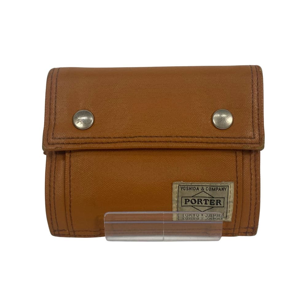 【台中新時代店】PORTER/對折錢包//707-07175